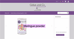 Desktop Screenshot of cakesundco.de